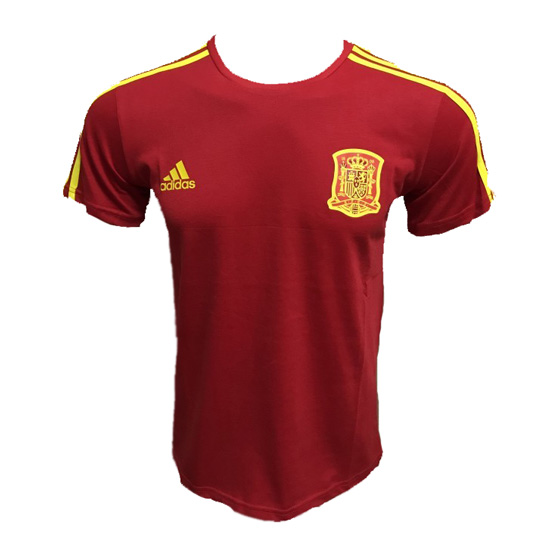 Maglia Allenamento Spagna 2018 Rosso - Clicca l'immagine per chiudere